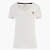 Γυναικείες Μπλούζες - Τοπ V.Mini Άσπρο Βαμβάκι Guess Γυναικείες Μπλούζες - Τοπ V.Mini Άσπρο Βαμβάκι Guess