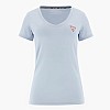 Women T-Shirts - Tops V.Mini LightBlue Cotton Guess Women T-Shirts - Tops V.Mini LightBlue Cotton Guess