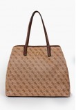 Γυναικείες Τσάντες Victtoria Μπεζ ECOleather Guess