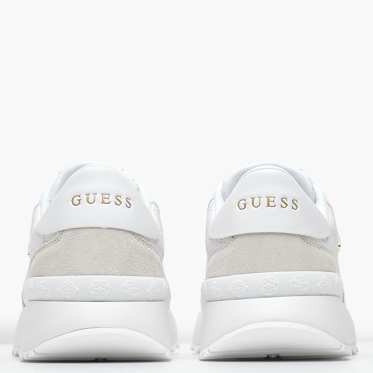 Γυναικεία Παπούτσια Casual Vinsa3 Άσπρο Δέρμα Guess