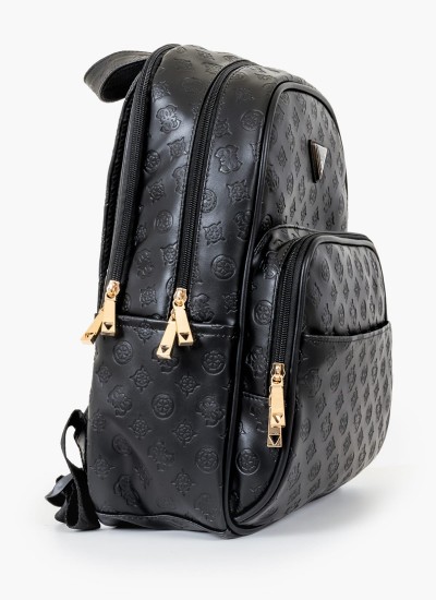 Ανδρικά Παπούτσια Casual Elba.B Άσπρο Δέρμα Guess