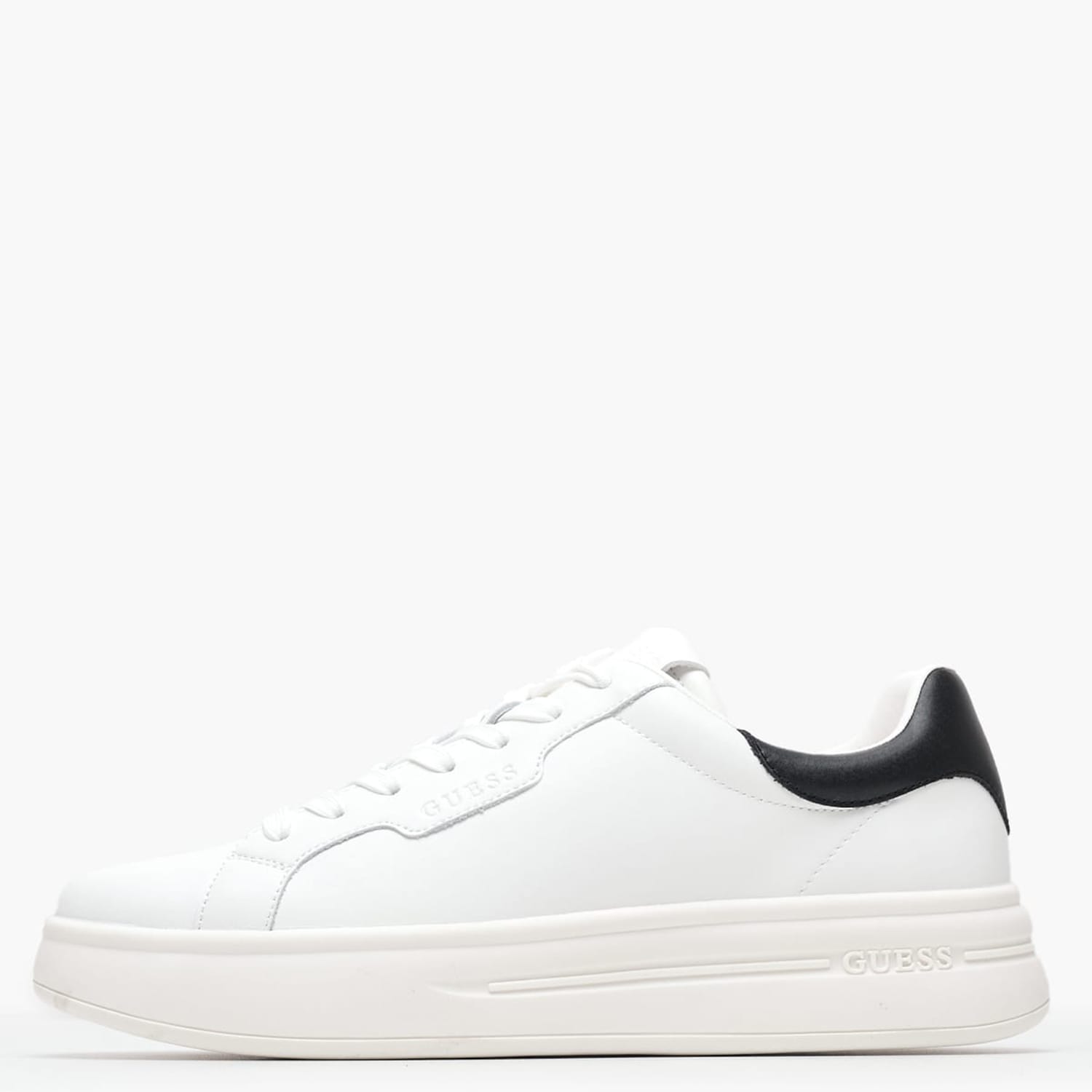 Ανδρικά Παπούτσια Casual Winno.2 Άσπρο Δέρμα Guess