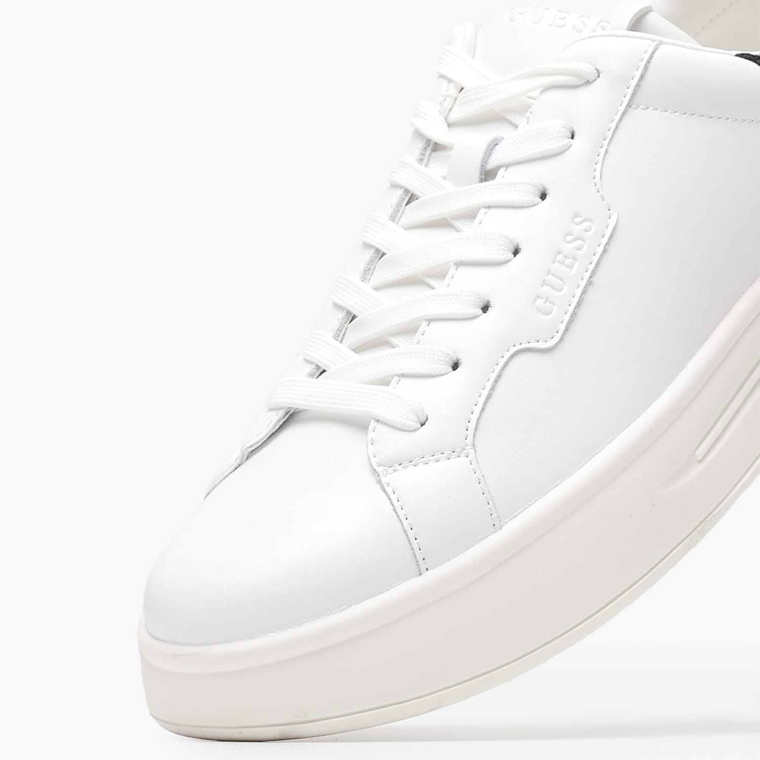 Ανδρικά Παπούτσια Casual Winno.2 Άσπρο Δέρμα Guess