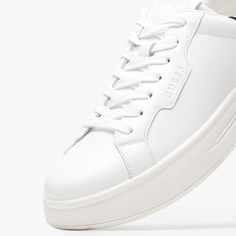 Ανδρικά Παπούτσια Casual Winno.2 Άσπρο Δέρμα Guess
