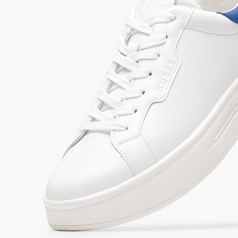 Ανδρικά Παπούτσια Casual Winno.B Άσπρο Δέρμα Guess