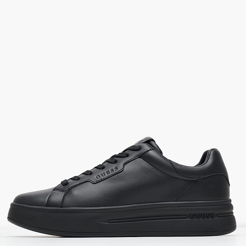 Ανδρικά Παπούτσια Casual Winno.Total Μαύρο Δέρμα Guess