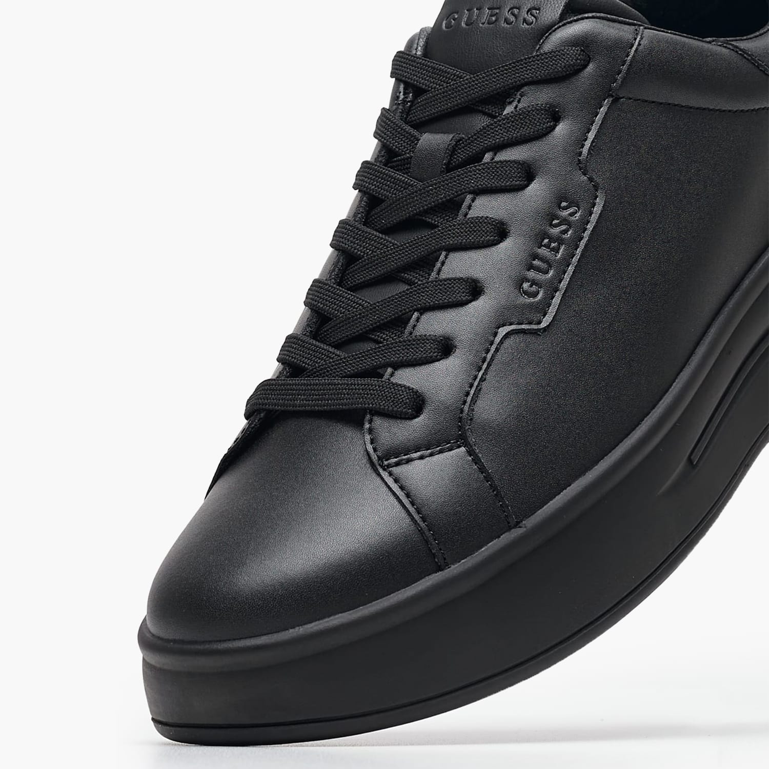 Ανδρικά Παπούτσια Casual Winno.Total Μαύρο Δέρμα Guess