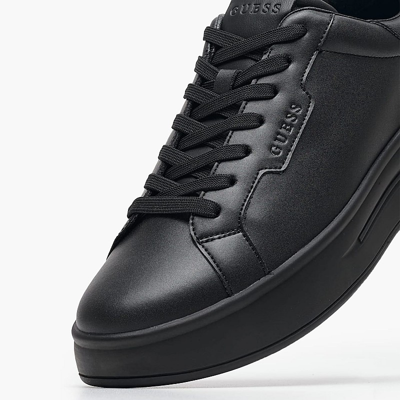 Ανδρικά Παπούτσια Casual Winno.Total Μαύρο Δέρμα Guess