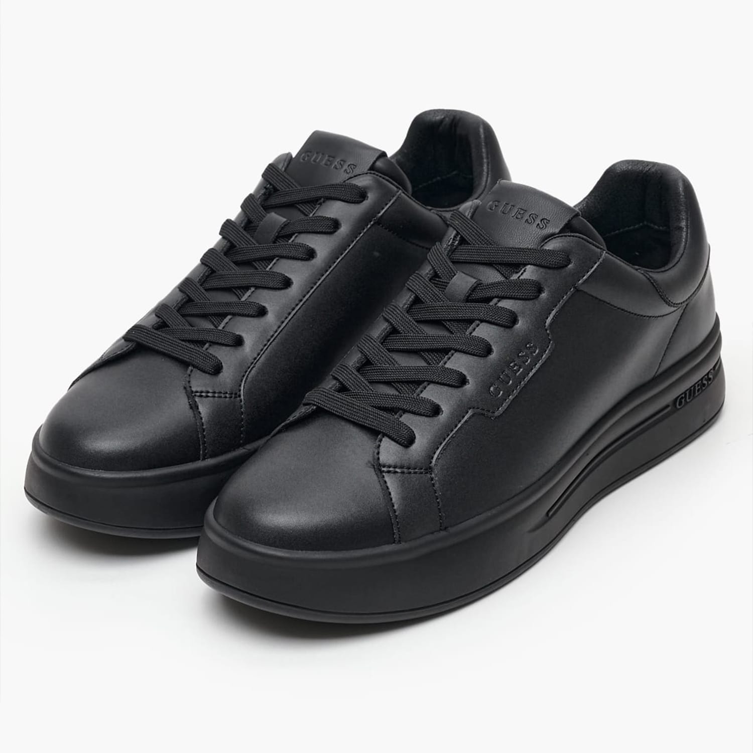 Ανδρικά Παπούτσια Casual Winno.Total Μαύρο Δέρμα Guess Ανδρικά Παπούτσια Casual Winno.Total Μαύρο Δέρμα Guess