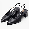 Γυναικείες Γόβες & Peeptoes Χαμηλές Zabela3 Μαύρο Δέρμα Guess Γυναικείες Γόβες & Peeptoes Χαμηλές Zabela3 Μαύρο Δέρμα Guess