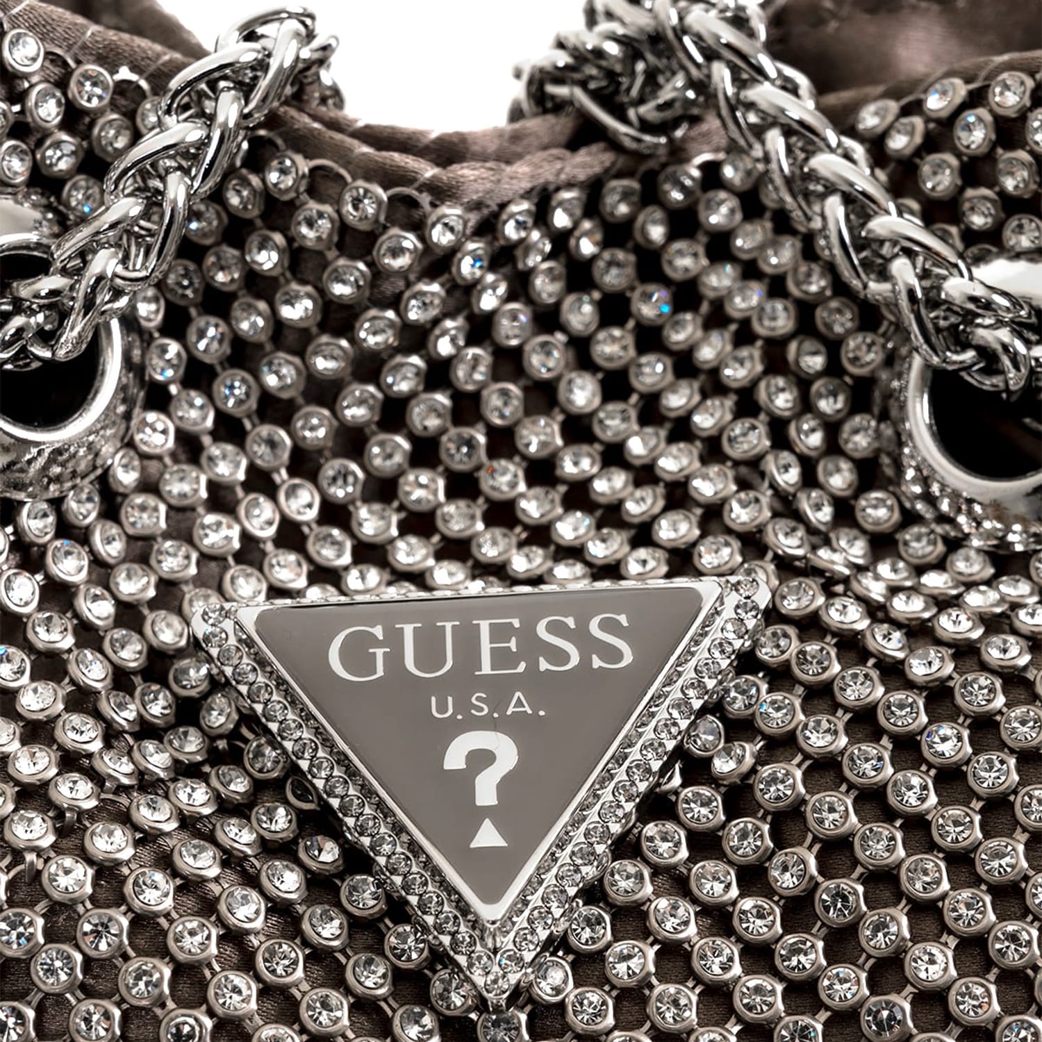 Women Bags Zalina.Pch Silver ECOleather Guess Women Bags Zalina.Pch Silver ECOleather Guess