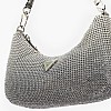 Γυναικείες Τσάντες Zalina.Strs Ασημί Strass Guess Γυναικείες Τσάντες Zalina.Strs Ασημί Strass Guess