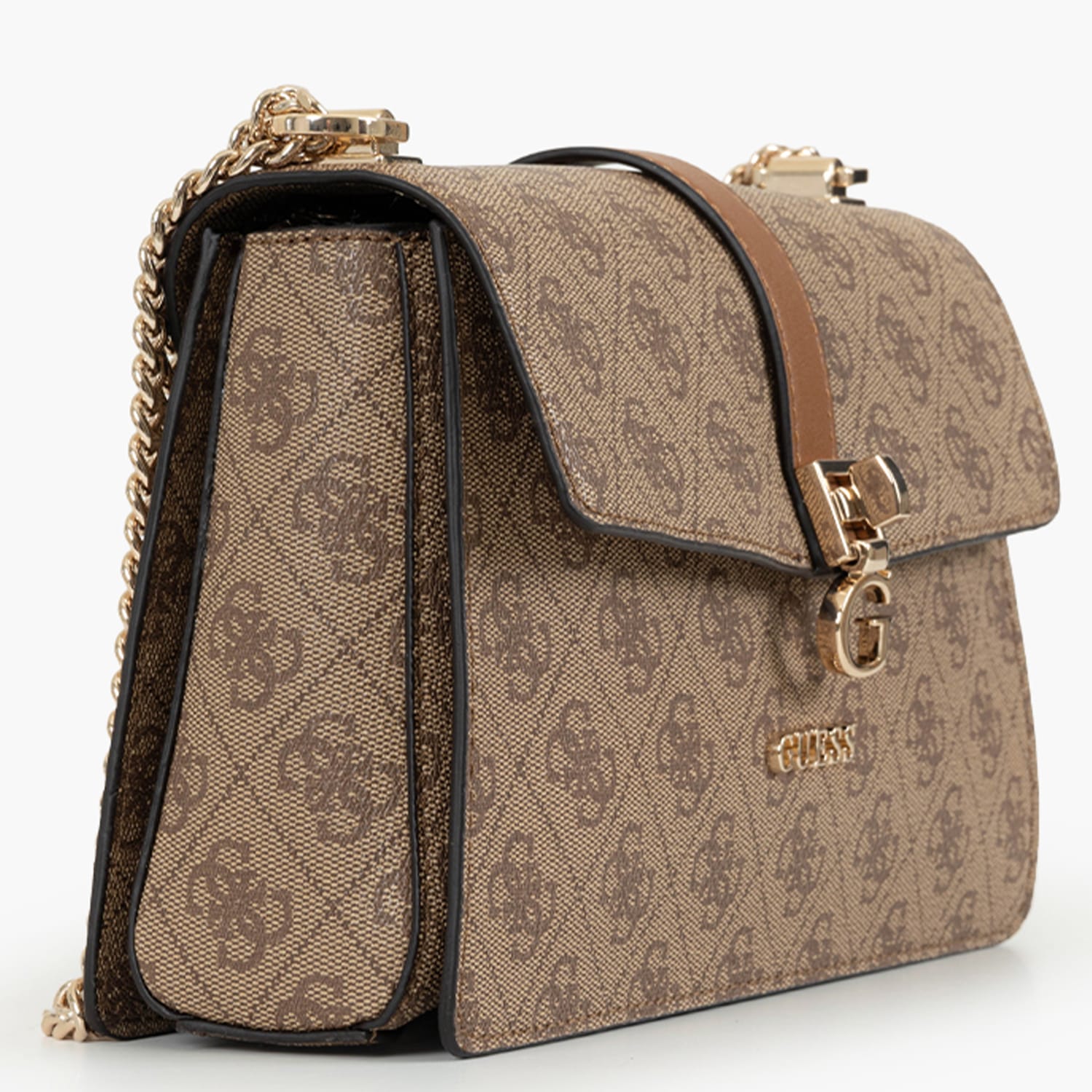 Γυναικείες Τσάντες Zamira.Flap Μπεζ ECOleather Guess