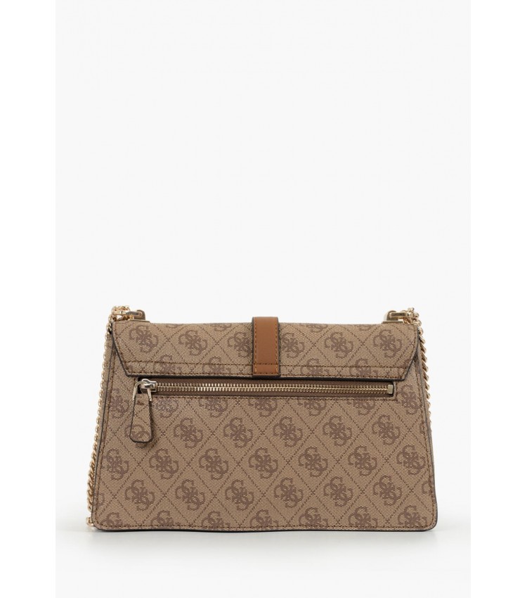 Γυναικείες Τσάντες Zamira.Flap Μπεζ ECOleather Guess Γυναικείες Τσάντες Zamira.Flap Μπεζ ECOleather Guess