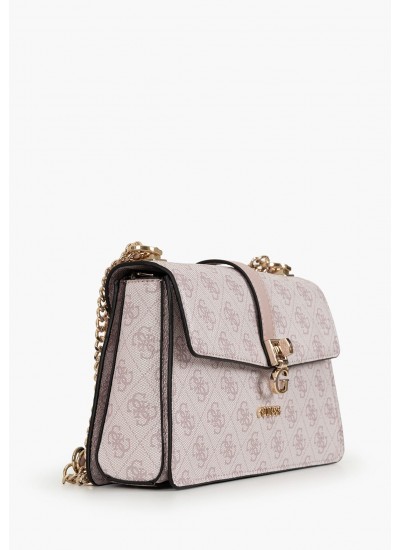 Γυναικείες Τσάντες Zamira.Flap Nude ECOleather Guess