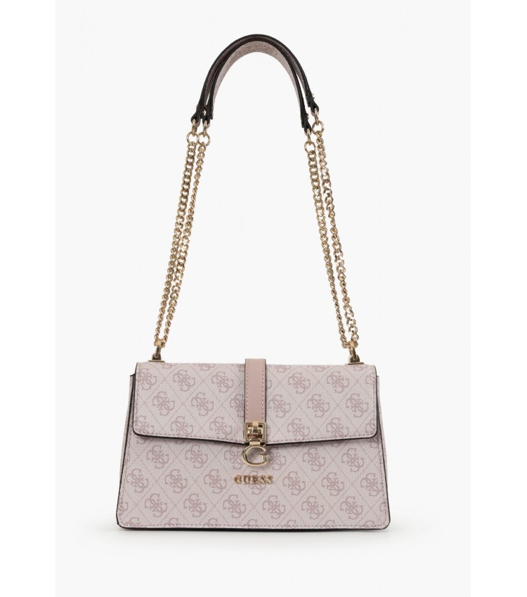 Γυναικείες Τσάντες Zamira.Flap Nude ECOleather Guess Γυναικείες Τσάντες Zamira.Flap Nude ECOleather Guess