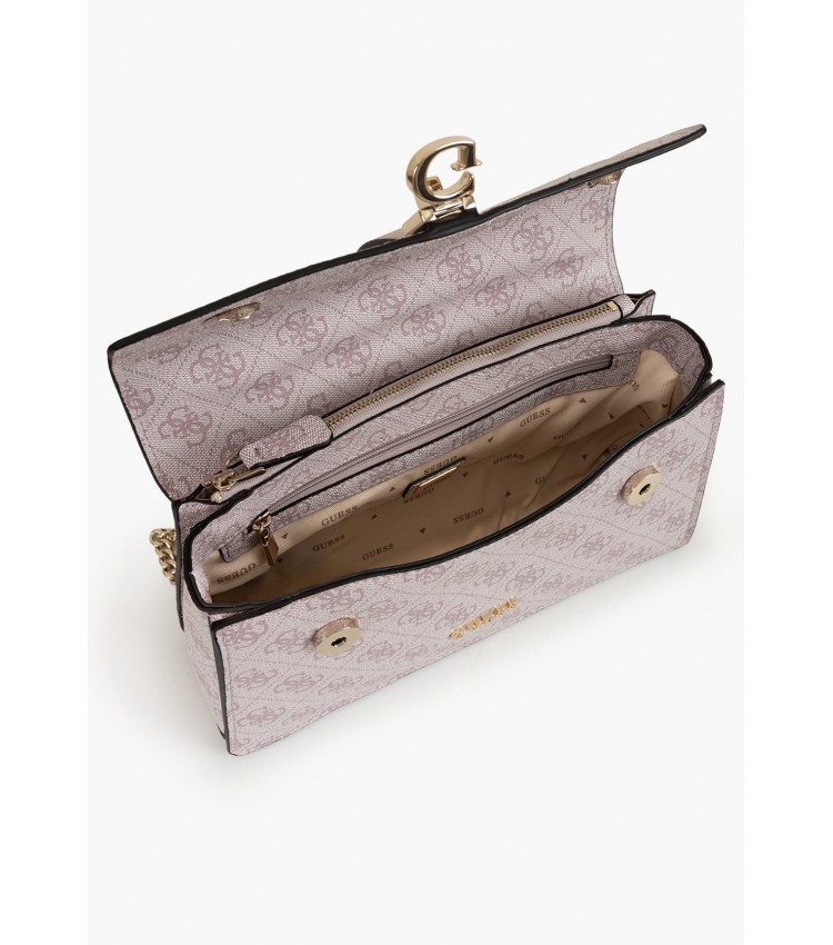 Γυναικείες Τσάντες Zamira.Flap Nude ECOleather Guess Γυναικείες Τσάντες Zamira.Flap Nude ECOleather Guess
