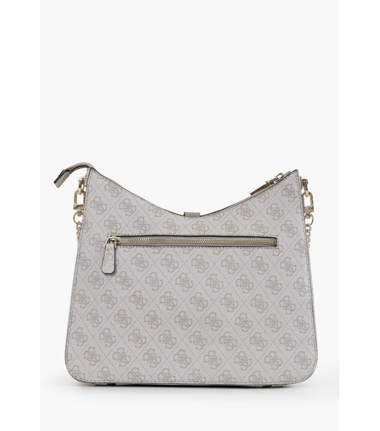 Γυναικείες Τσάντες Zamira.Hobo Γκρι ECOleather Guess Γυναικείες Τσάντες Zamira.Hobo Γκρι ECOleather Guess
