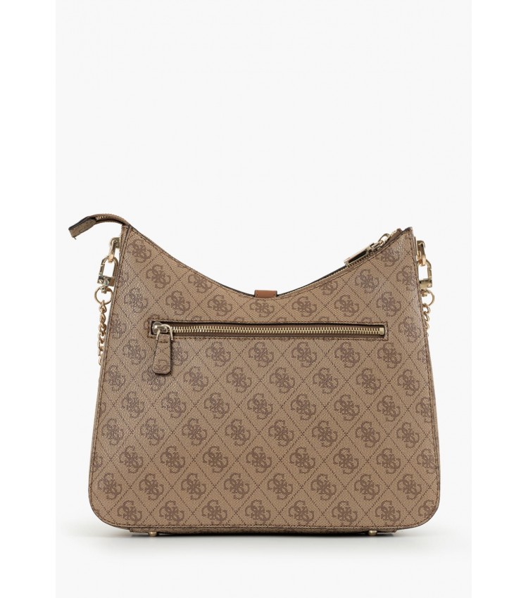 Γυναικείες Τσάντες Zamira.Hobo Μπεζ ECOleather Guess