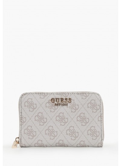 Γυναικεία Πορτοφόλια Zamira.Md Γκρι ECOleather Guess