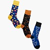 Men Socks 2823.3pack Multi Cotton Pournara Men Socks 2823.3pack Multi Cotton Pournara