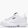 Παιδικά Παπούτσια Casual Disruptor.Kds Άσπρο ECOleather Fila Παιδικά Παπούτσια Casual Disruptor.Kds Άσπρο ECOleather Fila