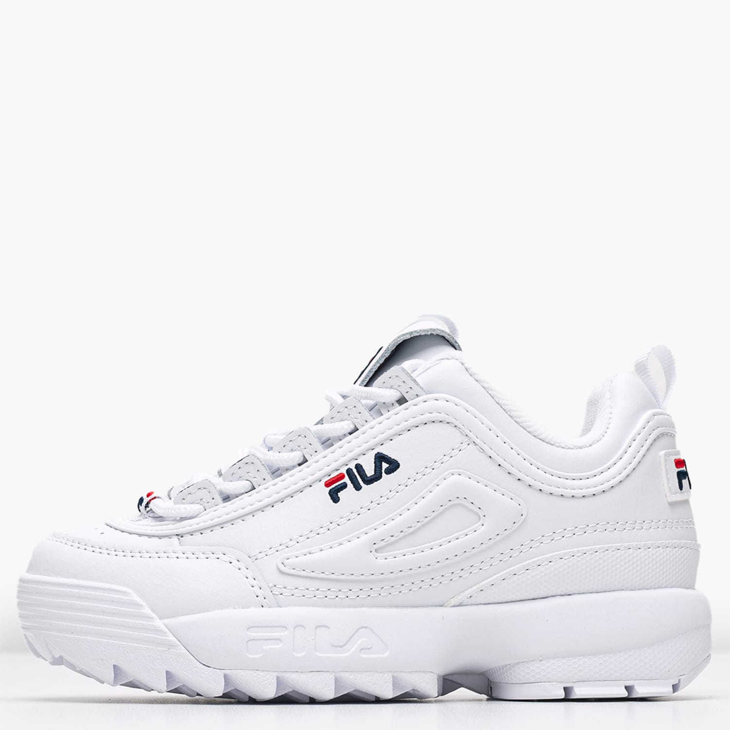 Παιδικά Παπούτσια Casual Disruptor.Kds Άσπρο ECOleather Fila