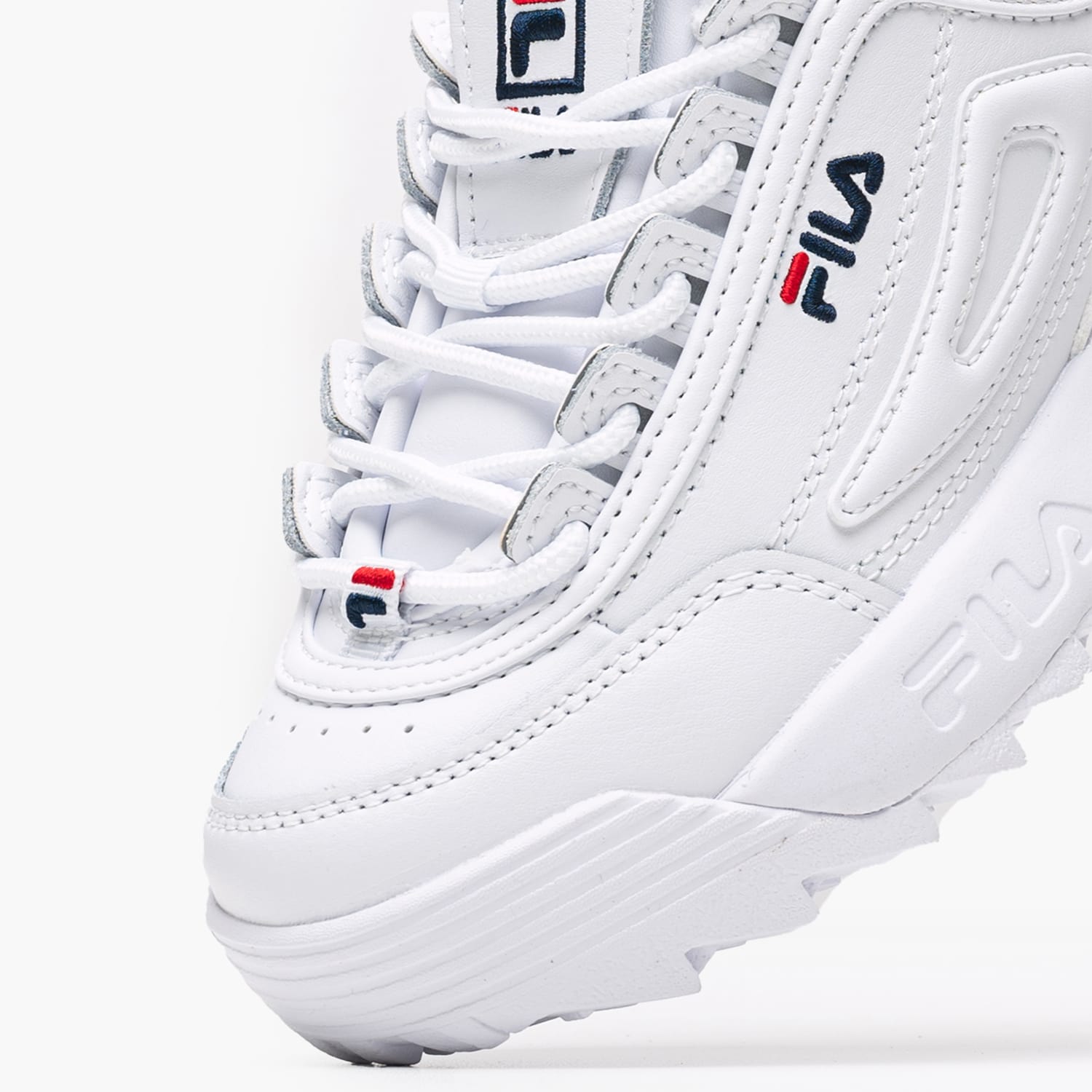 Παιδικά Παπούτσια Casual Disruptor.Kds Άσπρο ECOleather Fila