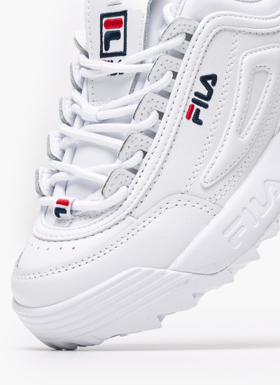 Γυναικεία Παπούτσια Casual Disruptor.M Μαύρο ECOleather Fila