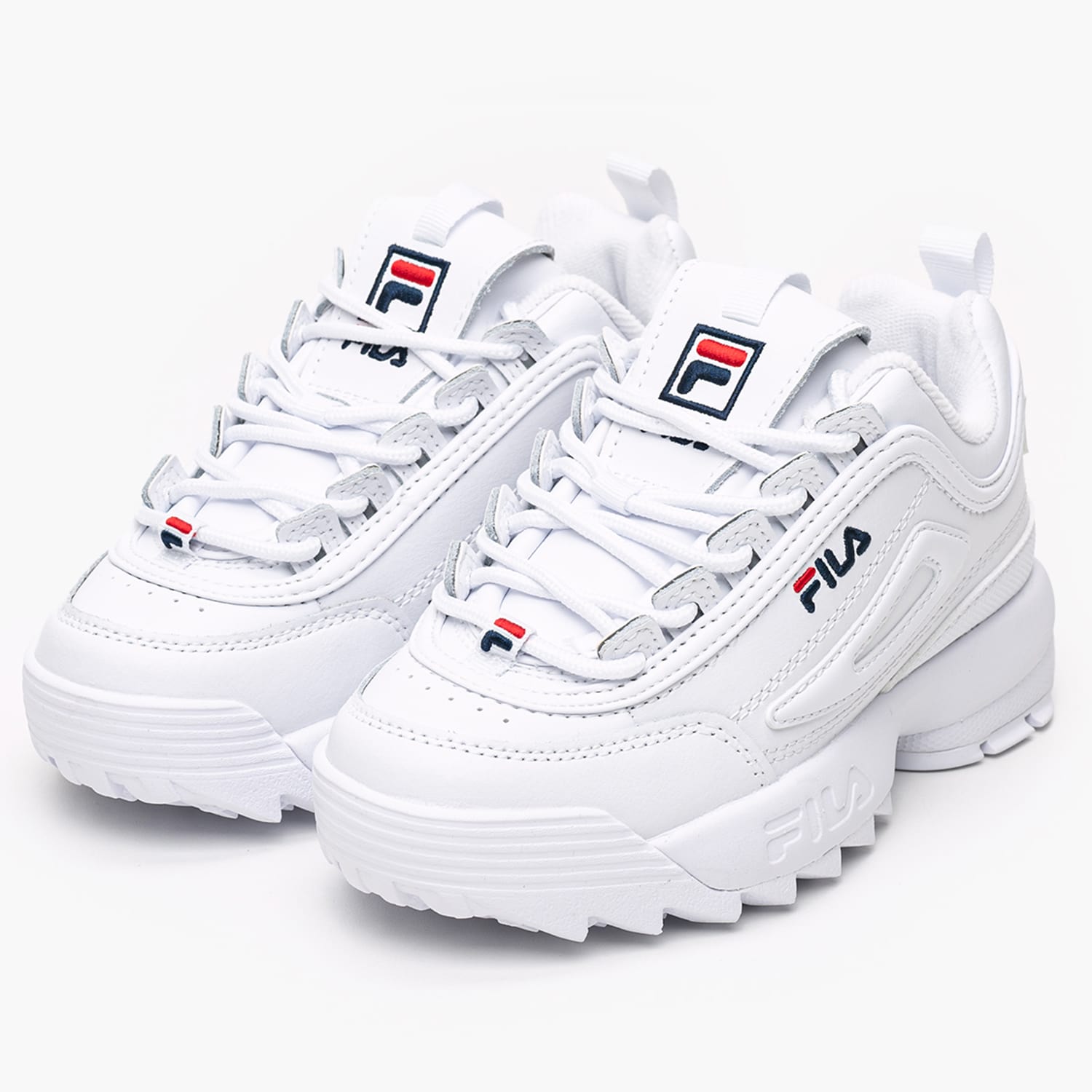 Παιδικά Παπούτσια Casual Disruptor.Kds Άσπρο ECOleather Fila Παιδικά Παπούτσια Casual Disruptor.Kds Άσπρο ECOleather Fila