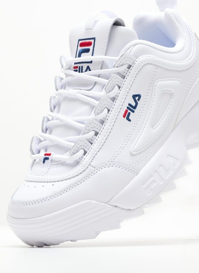 Γυναικεία Παπούτσια Casual Disruptor.M Μαύρο ECOleather Fila