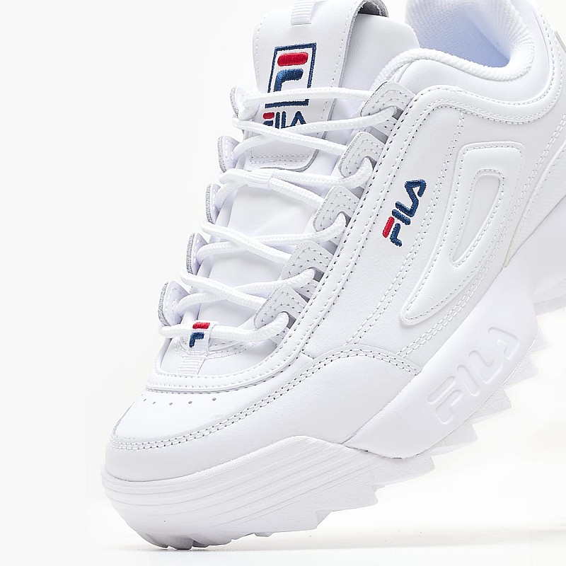 Γυναικεία Παπούτσια Casual Disruptor2.Premium Άσπρο ECOleather Fila