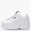 Women Casual Shoes Disruptor2.Wedge White ECOleather Fila Women Casual Shoes Disruptor2.Wedge White ECOleather Fila