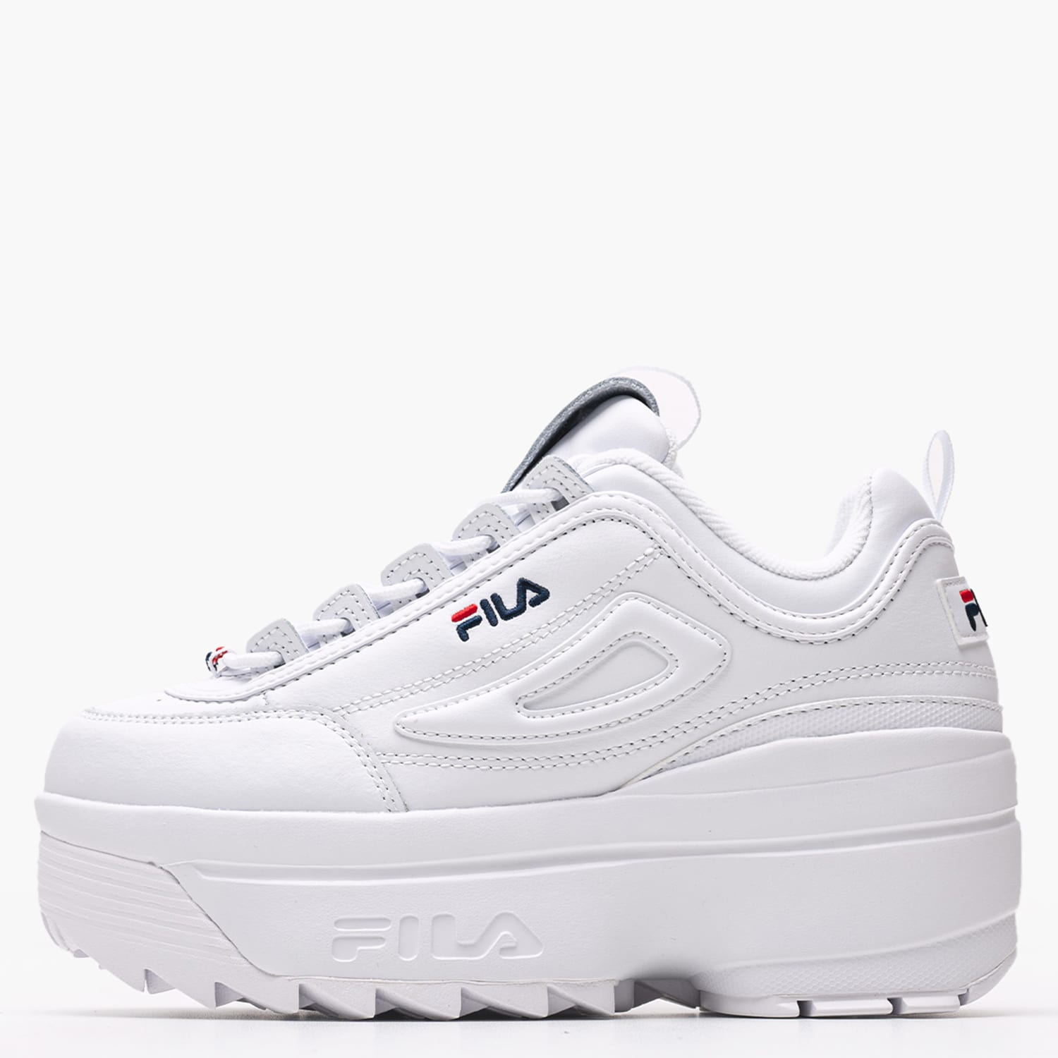 Γυναικεία Παπούτσια Casual Disruptor2.Wedge Άσπρο ECOleather Fila