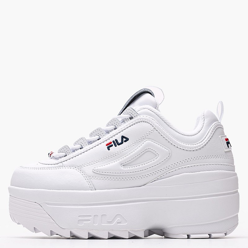 Γυναικεία Παπούτσια Casual Disruptor2.Wedge Άσπρο ECOleather Fila
