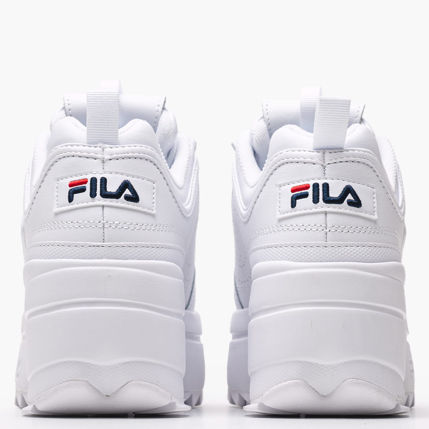 Women Casual Shoes Disruptor2.Wedge White ECOleather Fila Women Casual Shoes Disruptor2.Wedge White ECOleather Fila