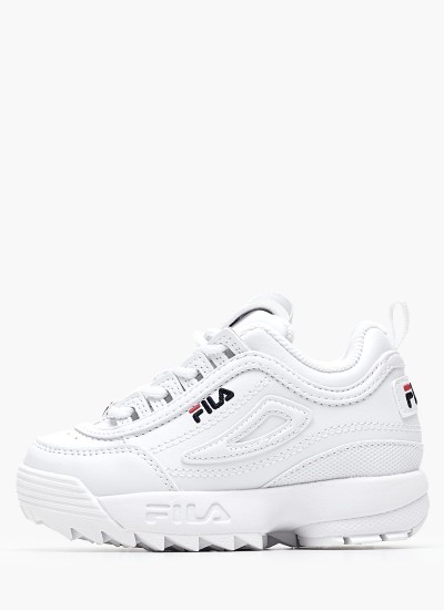 Γυναικεία Παπούτσια Casual Disruptor.M Μαύρο ECOleather Fila