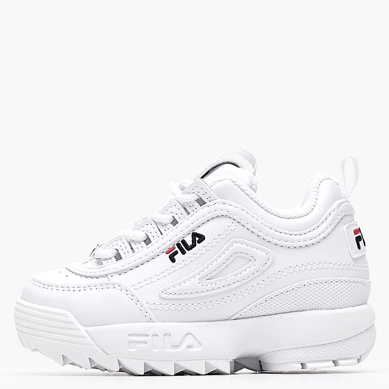 Παιδικά Παπούτσια Casual Disruptor2 Άσπρο ECOleather Fila