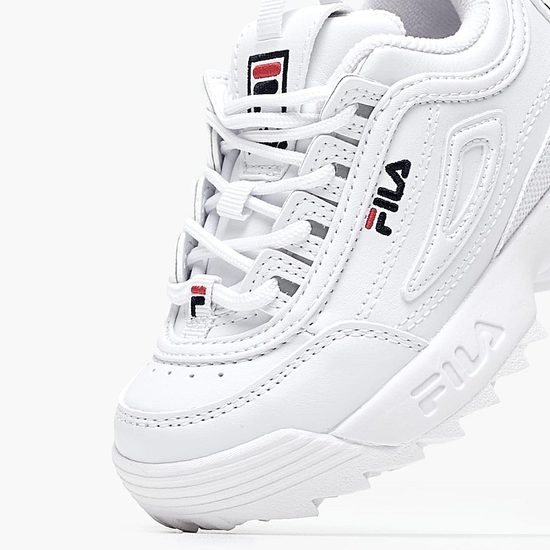 Παιδικά Παπούτσια Casual Disruptor2 Άσπρο ECOleather Fila