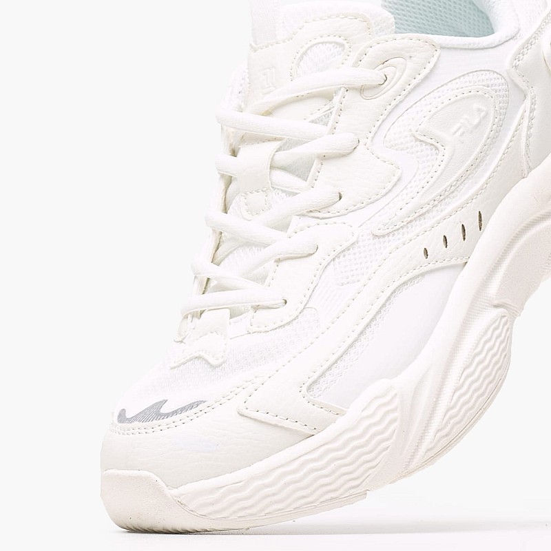 Γυναικεία Παπούτσια Casual Memory.Fusion Άσπρο ECOleather-Ύφασμα Fila