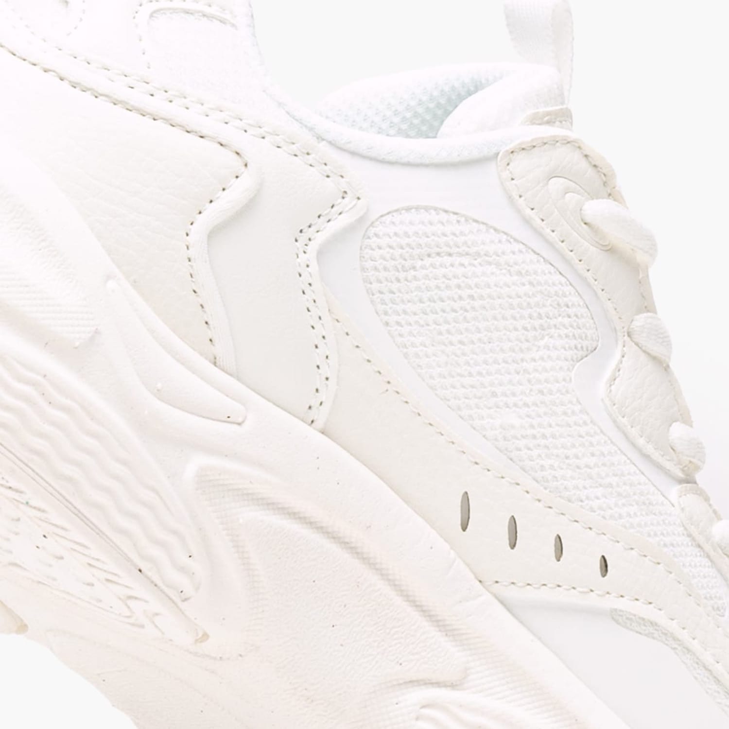 Γυναικεία Παπούτσια Casual Memory.Fusion Άσπρο ECOleather-Ύφασμα Fila