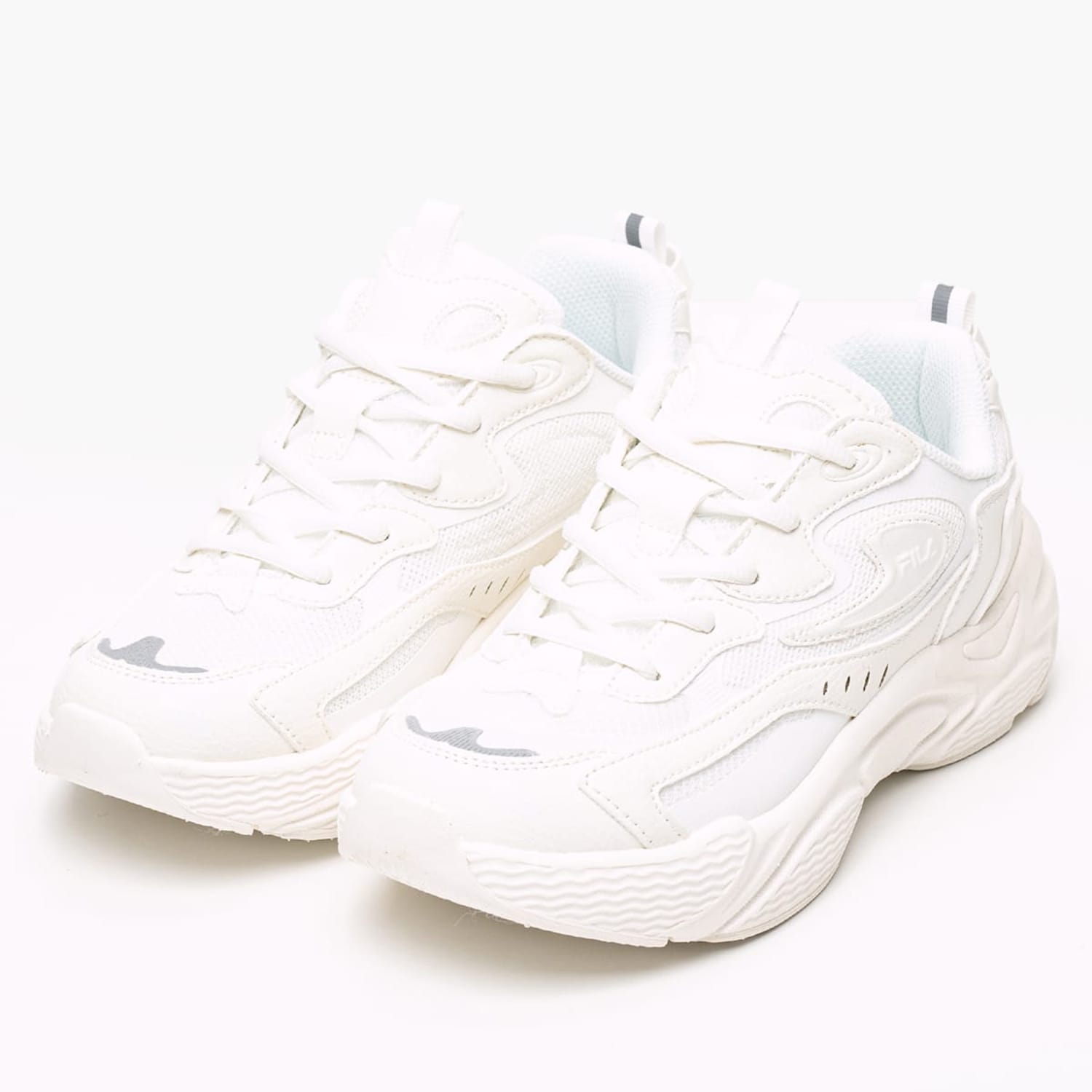 Γυναικεία Παπούτσια Casual Memory.Fusion Άσπρο ECOleather-Ύφασμα Fila