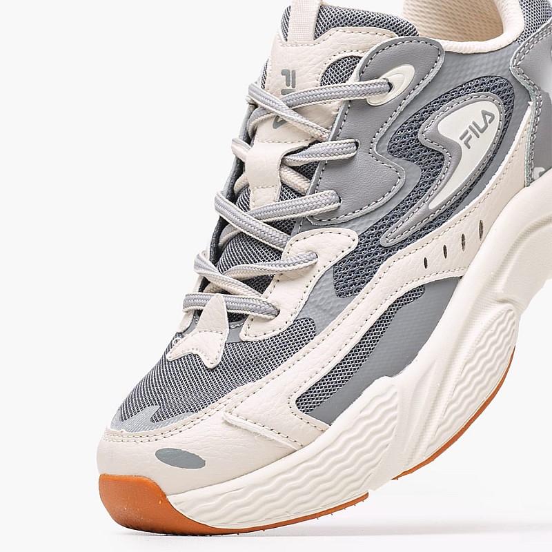Γυναικεία Παπούτσια Casual Memory.Fusion Γκρι ECOleather-Ύφασμα Fila