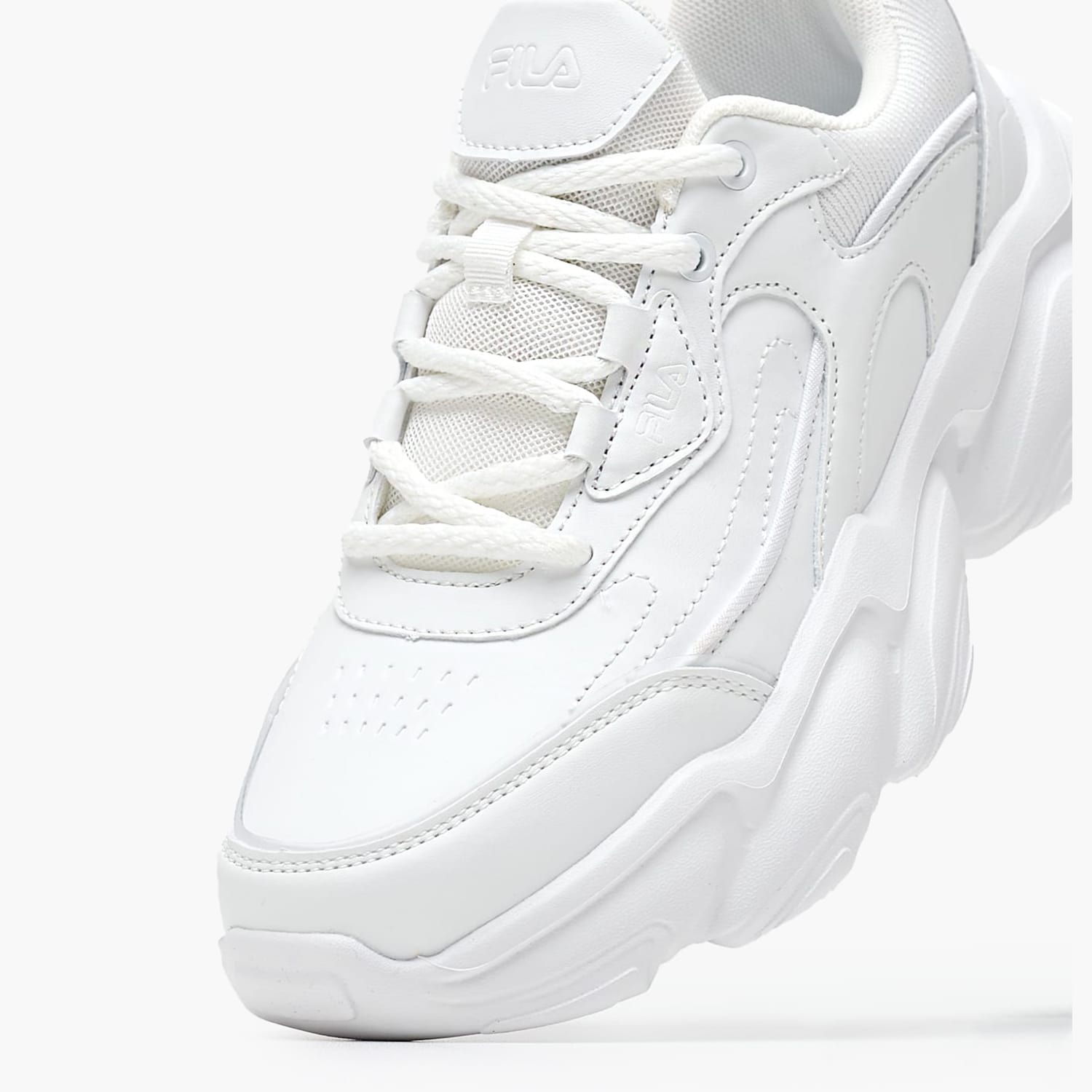 Γυναικεία Παπούτσια Casual Memory.Mayra Άσπρο ECOleather Fila