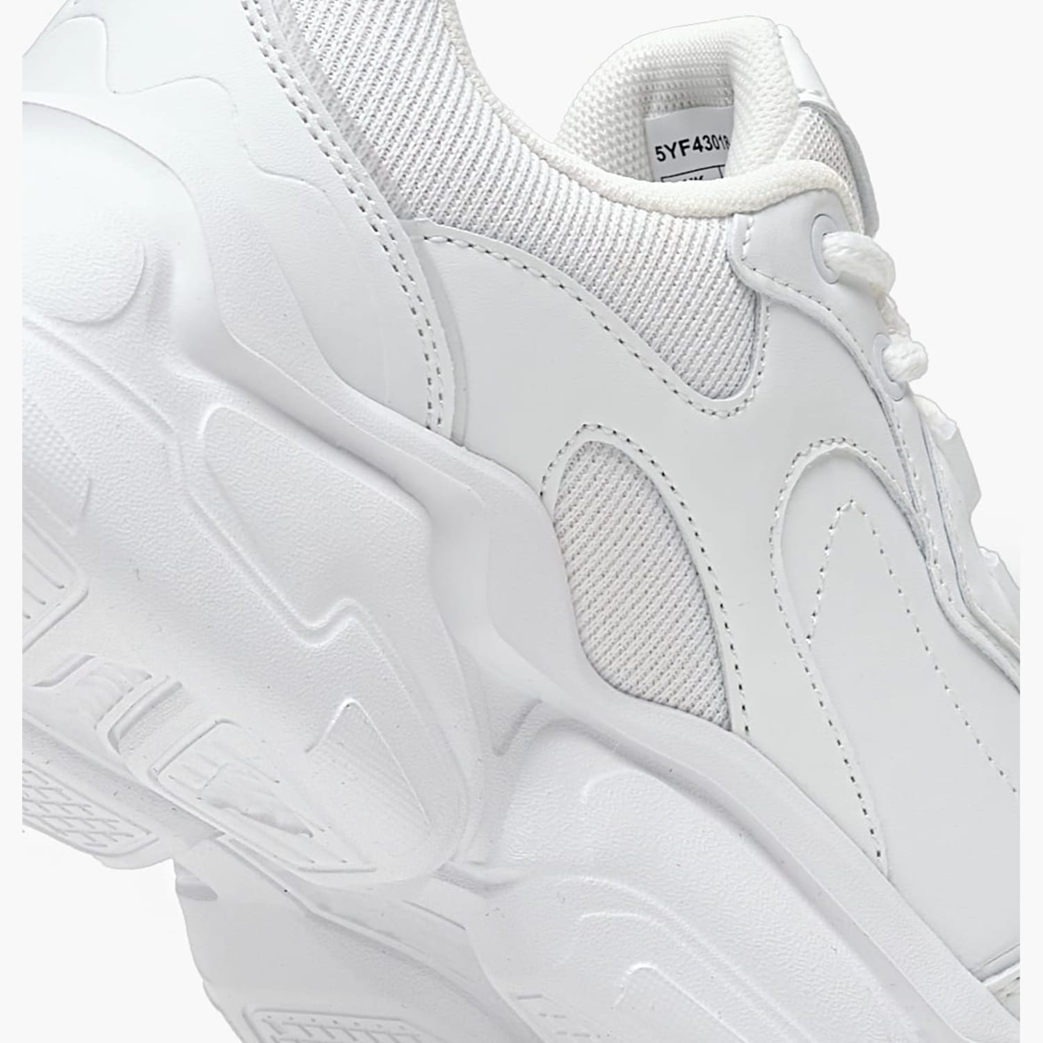 Women Casual Shoes Memory.Mayra White ECOleather Fila