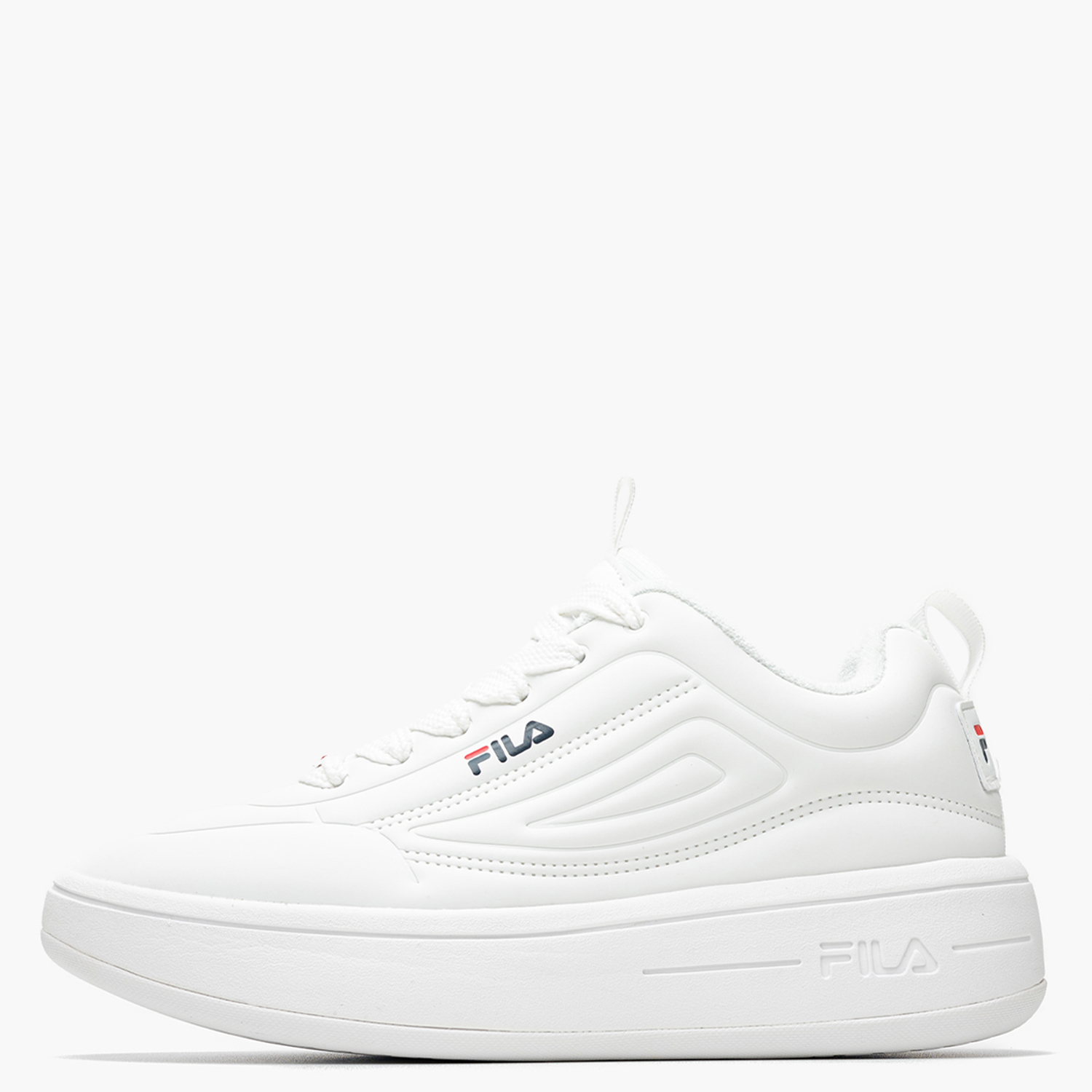 Γυναικεία Παπούτσια Casual Superbubble Άσπρο ECOleather Fila