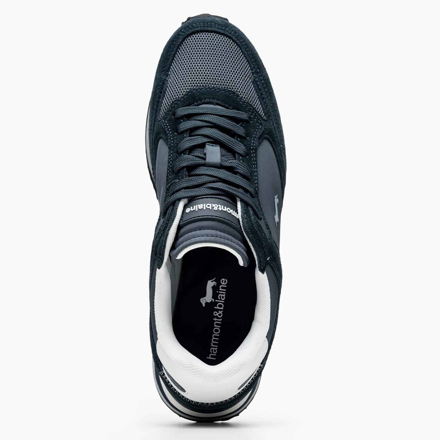 Men Casual Shoes 251050 Blue Buckskin-Fabric Harmont & Blaine Men Casual Shoes 251050 Blue Buckskin-Fabric Harmont & Blaine