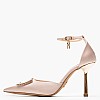 Women Pumps & Peeptoes High Accession Nude Fabric Steve Madden Women Pumps & Peeptoes High Accession Nude Fabric Steve Madden