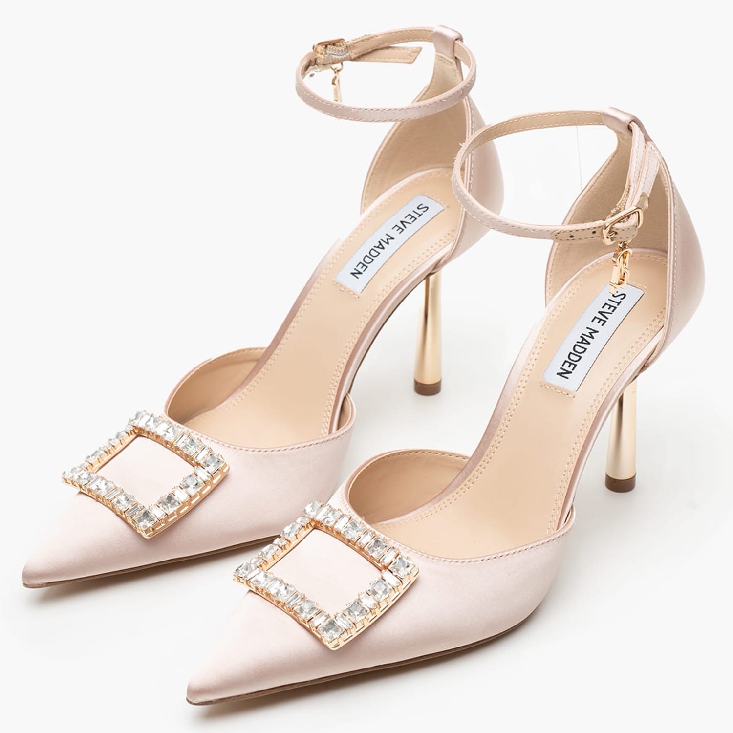 Women Pumps & Peeptoes High Accession Nude Fabric Steve Madden Women Pumps & Peeptoes High Accession Nude Fabric Steve Madden