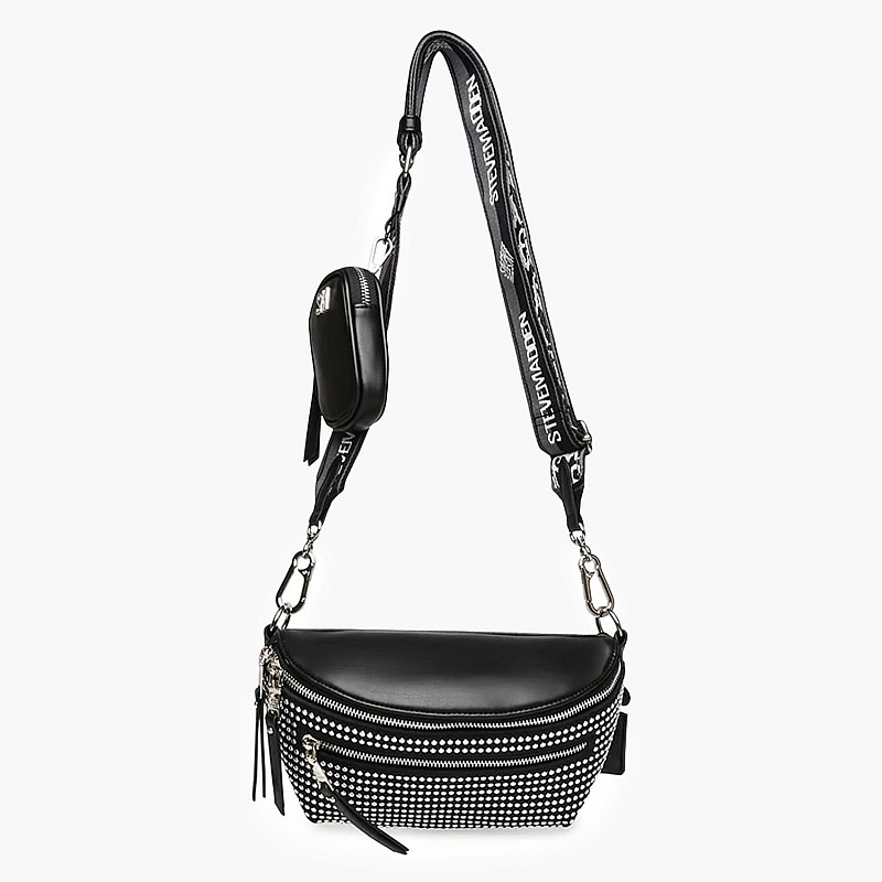 Women Bags B.Clarkes Black ECOleather Steve Madden
